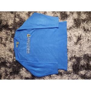 Kentucky Wildcats Pro Edge Fleece Pullover Mens Blue Large Y2k Embroidered Logo